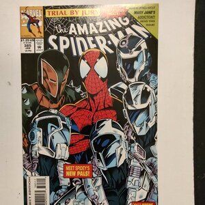 AMAZING SPIDERMAN # 385 ROUGH JUSTICE TRIAL BY JURY PART 3 BY DAVID MICHELINIE